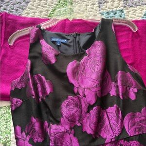 rsvp by Talbots Floral Dress with shawl - worn once 4P